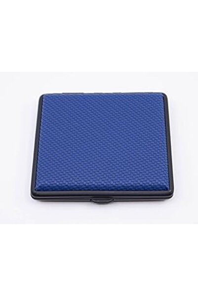ASİTAN Angelo Navy Blue Carbon Fiber Appearance Stylish Design Sheet Stainles...