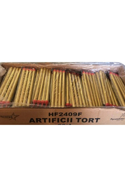PiroPlay 30 x set artificii pentru tort 25 cm 90 secunde