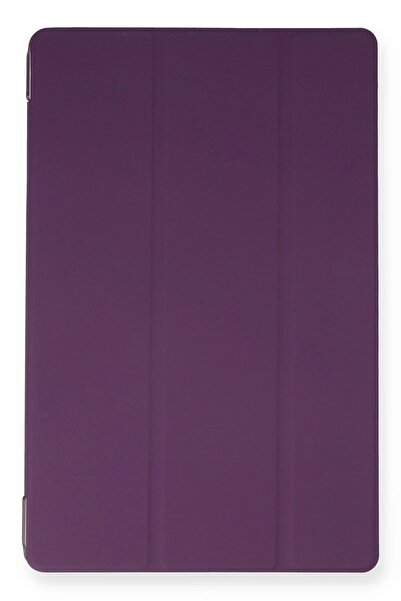 CepteToptan Samsung Galaxy T970 Tab S7 Plus 12.4 Case Tablet Smart Case - Purple - Snx4219-4516