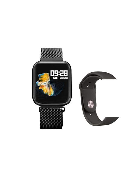 İSP Ceas SmartWatch LikeSmartFiT Prestige Deluxe Edition, Full Touch, 1.3" IPS HD Display, Notificari, M