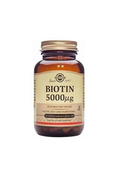 Solgar Biotin 5000 Mcg 50 Kapsül+ Ester-c Plus 500 Mg 50 Kapsül