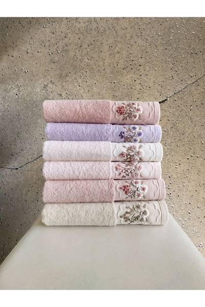 Fiesta Елітна ручна робота 3D вишивка в коробці 50x90 см 100% бавовна