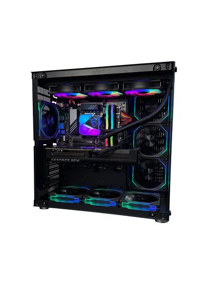 MIEXCITE Pc Ryzen 7 Rtx 5070 B850 32gb Ddr5 Black