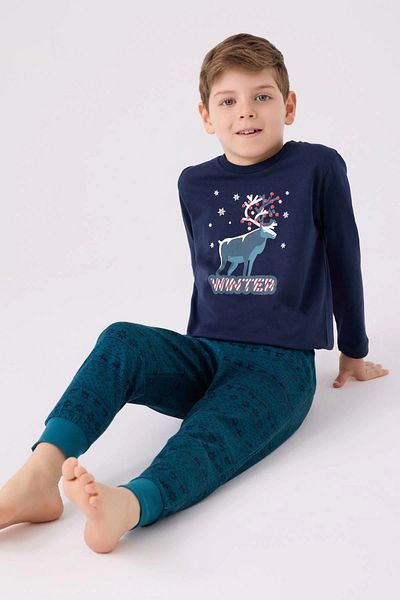 Arnetta Father Son Double Suit - Navy Blue