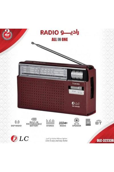 DLC Bluetooth Headset and Radio DLC-32233B