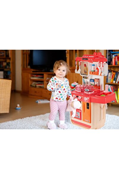 İSP "ISP LikeSmart Little Chef Kitchen" Multifunctional Interactive Steam Kitchen, Sink with Circus