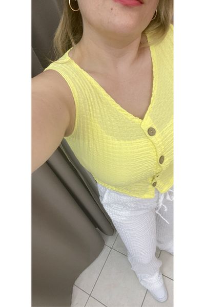 TUBA TOPTAŞ Gofre Vest