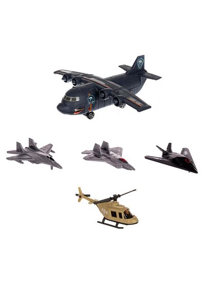 İSP Set de lupta Baza Militara "LikeSmart Army Set", cu Soldatei, Elicopter, Avioane, Tanc, Masini, Turn