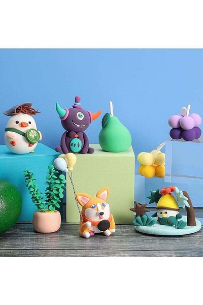 Generic 12 Colors DIY Plasticine for Kids Education, Super Light Modelling Clay Interactive Toy