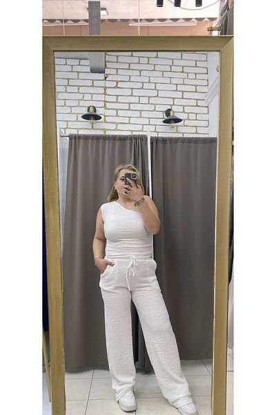 TUBA TOPTAŞ Gofre Pocket Trousers