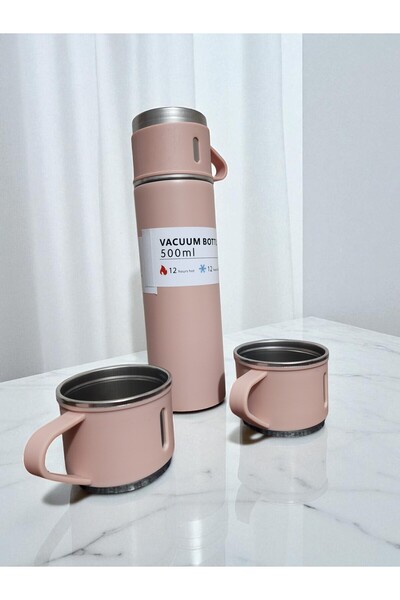 CN Stainless Steel Thermos Set with Cup 500 ML