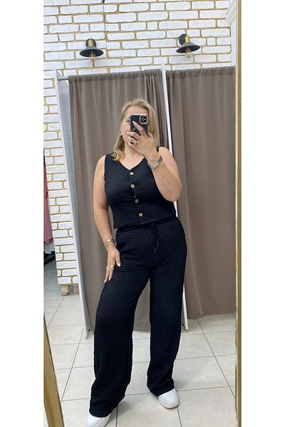 TUBA TOPTAŞ Gofre Pocket Trousers