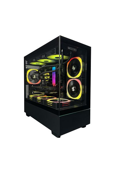 MIEXCITE Pc I7-14700f Rtx 5060ti B760 32gb 360lc Ddr5 Black
