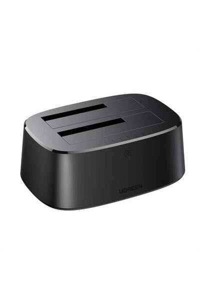 Ugreen 50742 USB Type-C 3.1 Gen2 2.5'' HDD SSD Dual Dock Station Alüminyum Harici Disk Kutusu