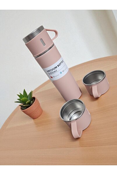 CN Stainless Steel Thermos Set with Cup 500 ML