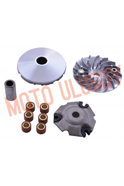 MOTO ULUSOY Ön Varyatör Debriyaj Komple Fan Pervanesi Dahil Honda Pcx 2018-20...