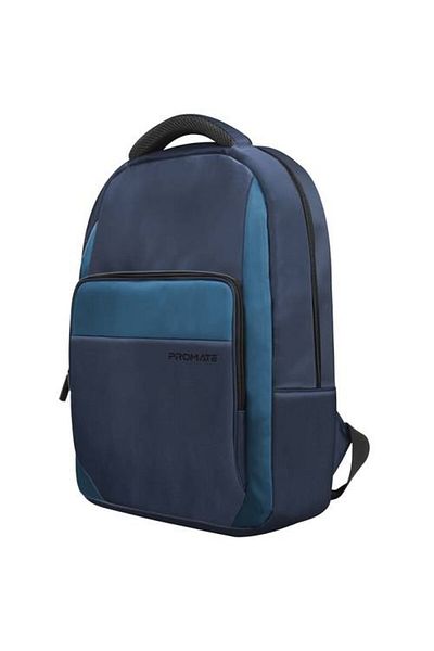 Promate Large capacity backpack designed with multiple pockets for 15.6-inch laptops
