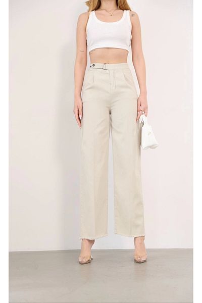 Skygo Pnt Gabardine Belt Detail Pants