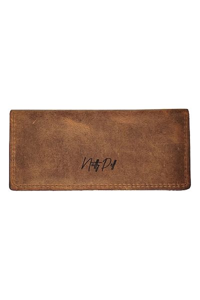 Natty Pell - Women's Wallet, Leather, Handmade Brown