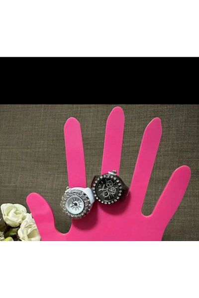 Enanice Quartz Watch Ring