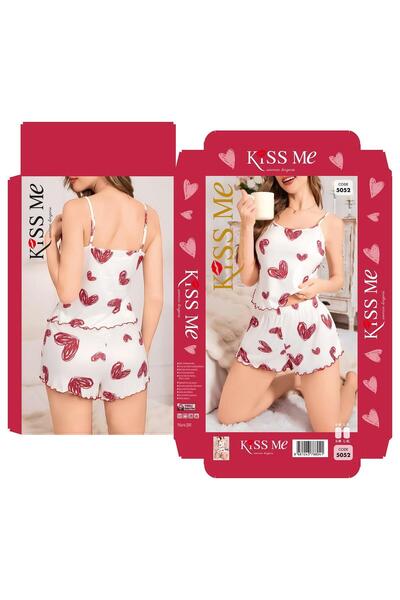 SİERNA Детальний вишуканий жіночий комплект нічної білизни білий 3