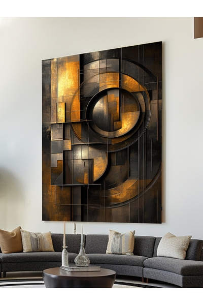 ESLEM ZAMANIN KATMANLARI KANVAS TABLO