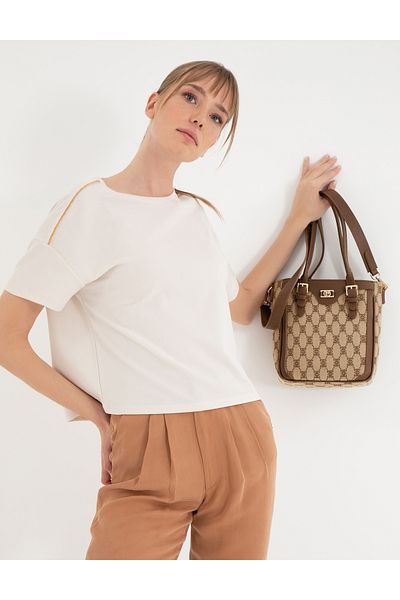 Pierre Cardin Geantă de umăr maro pentru femei 05PO25Y422