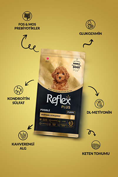 Reflex Plus Poodle Yavru Köpek Maması 8 Kg
