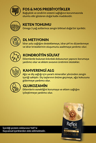 Reflex Plus Poodle Yavru Köpek Maması 8 Kg
