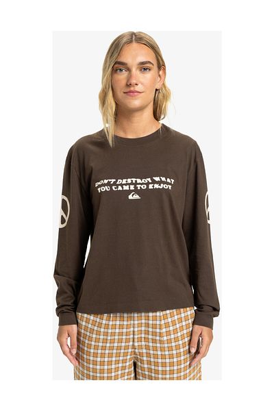 Quiksilver Standardní - Tričko s dlouhým rukávem pro ženy