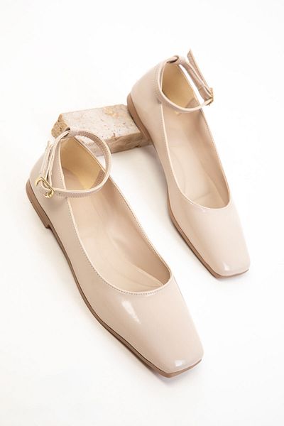 SOHO Skin Patent Leather-Skin Women's Ballerinas 18890