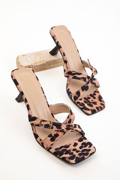 SOHO Leopard Women's Classic Heeled Shoes 20744
