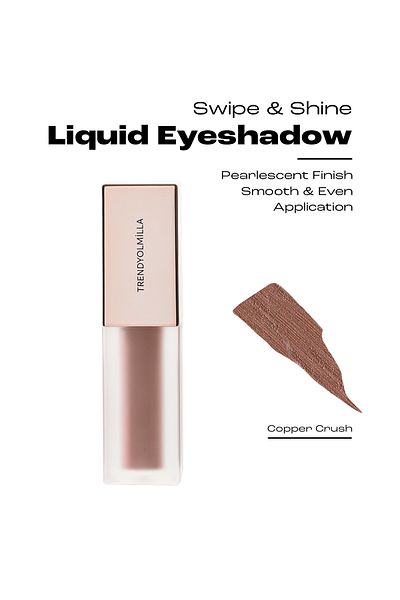Trendyolmilla Beauty Metallic Liquid Eyeshadow Copper Crush Tkzss25Gr00002