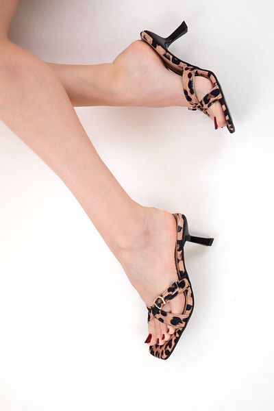 SOHO Leopard Women's Classic Heeled Shoes 20744