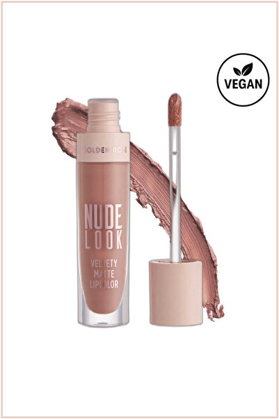 Golden Rose Nude Look Velvety Matte Lipcolor - 01 Just Nude Likit Mat Ruj