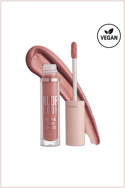 Golden Rose Nude Look Natural Shine Lipgloss 03 Coral Nude Lip Gloss 4.5 ml