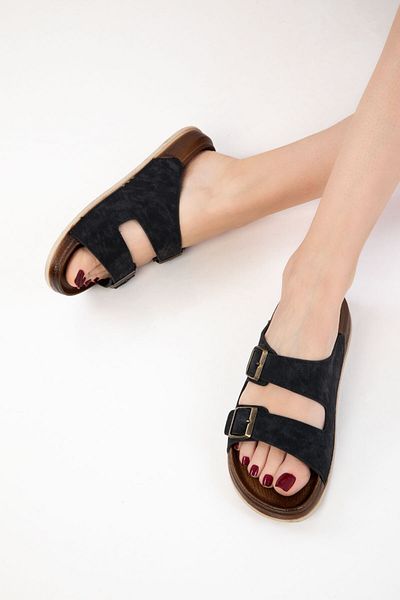 SOHO Black Women's Slippers 20736