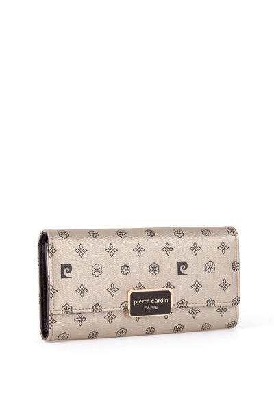 Pierre Cardin Gold Monogram Women's Wallet 06Pc24K2007