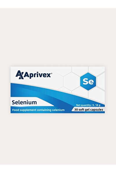 Aprivex سيلينيوم 30 كبسولة ناعمة