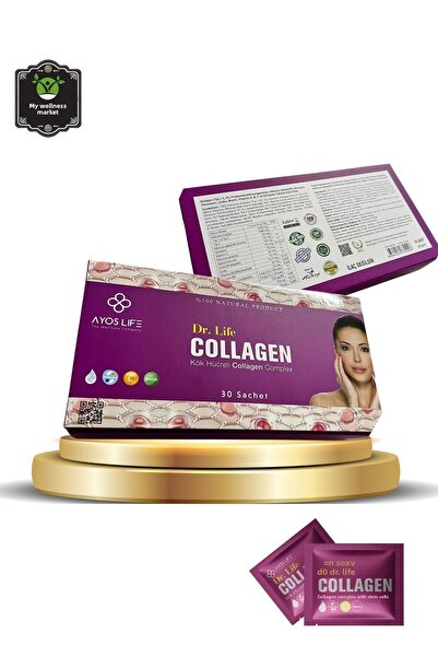 Ayoslife دكتور لايف كولاجين - مركب فيتامين ومعادن بروبيوتيك مع الخلايا الجذعية