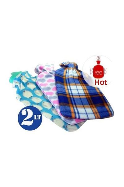 KÜÇÜK EW Large Size Thermofor Polar Covered Hot Water Bag 2 lt