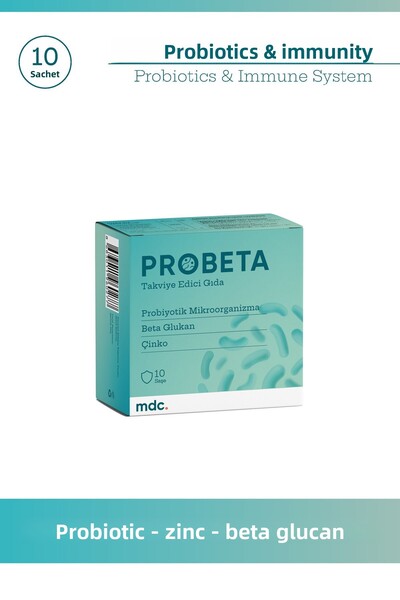 MDC بروبيوتيك بروبيوتيك - عبوة تحتوي على 10 أكياس