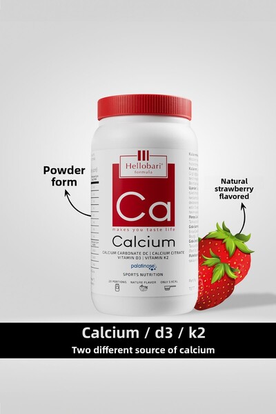 Hellobari Formula Calcium |   Calcium Carbonate & Calcium Citrate |   28 Port...