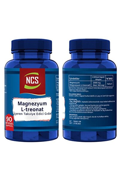 NCS Magnesium L-threonate Vegetarian 90 Vegetable Capsule & Shark Cartilage Vitamin D3 120 Tablets