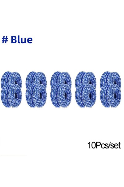 Choice ضمادة أنبوبية زرقاء مكونة من 10 قطع، أكمام أصابع القدم، واقي الإبهام، واقي أطراف الأصابع،