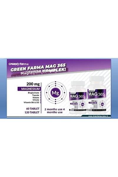 GreenFarma Magnesium 60 Tablets