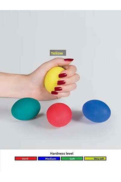 atiden كرة تمرين اليد واحدة، كرة إعادة تأهيل اليد للعلاج الطبيعي