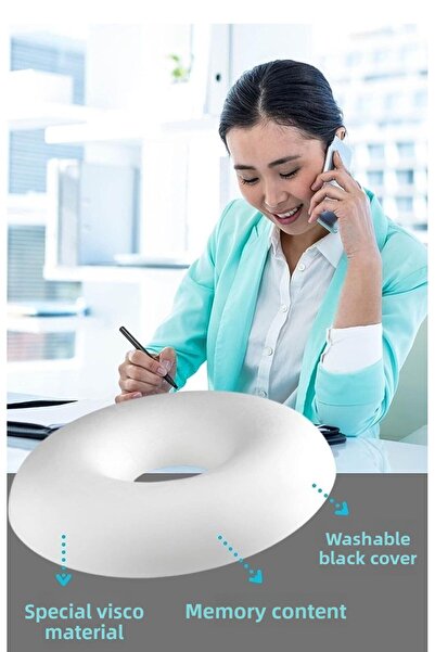 KIRLENT EV Orthopedic Round Seat Ring - Seat Cushion, Queue Pillow V