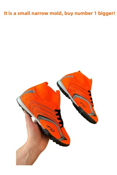 Walked Boy's High-Rise High-Rise Socks Astroturf Football Cleats Football Sneakers