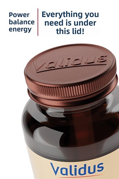 Validus Immun Beta Glucan - Sambucus Nigra + Pelargonium + Echinacea + Curcumin + Propolis 30 Tablets